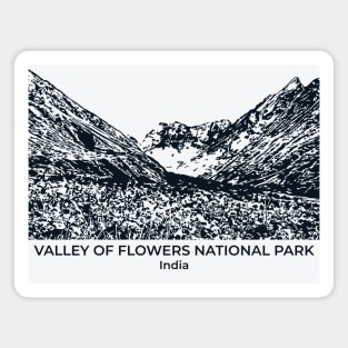 Valley of Flowers National Park - India Magnet